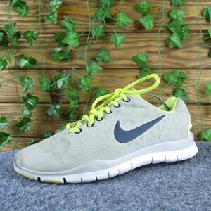 Nike Women Free TR Fit 3 Sneaker Taupe Synthetic Sz 7 Medium Gently Used 2025
